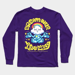 Dream Well, Live Long - Purple Version Long Sleeve T-Shirt